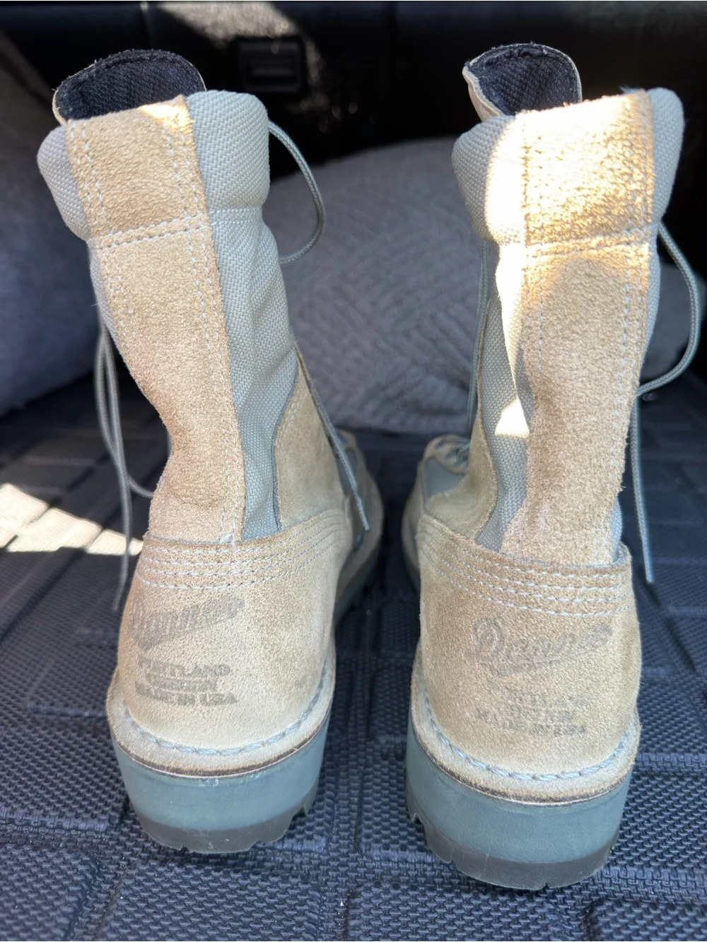 Danner USAF Military Boots Sage Green Gore-Tex Size 3.5 Men/5.5 Women 26059